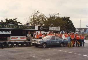 The team that made the motor show (1985 & 1986) happen. The logistics and running of the show over a three day period by Colin Wells @ Skid Control