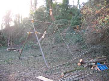 the bodgers hovel in the glade
